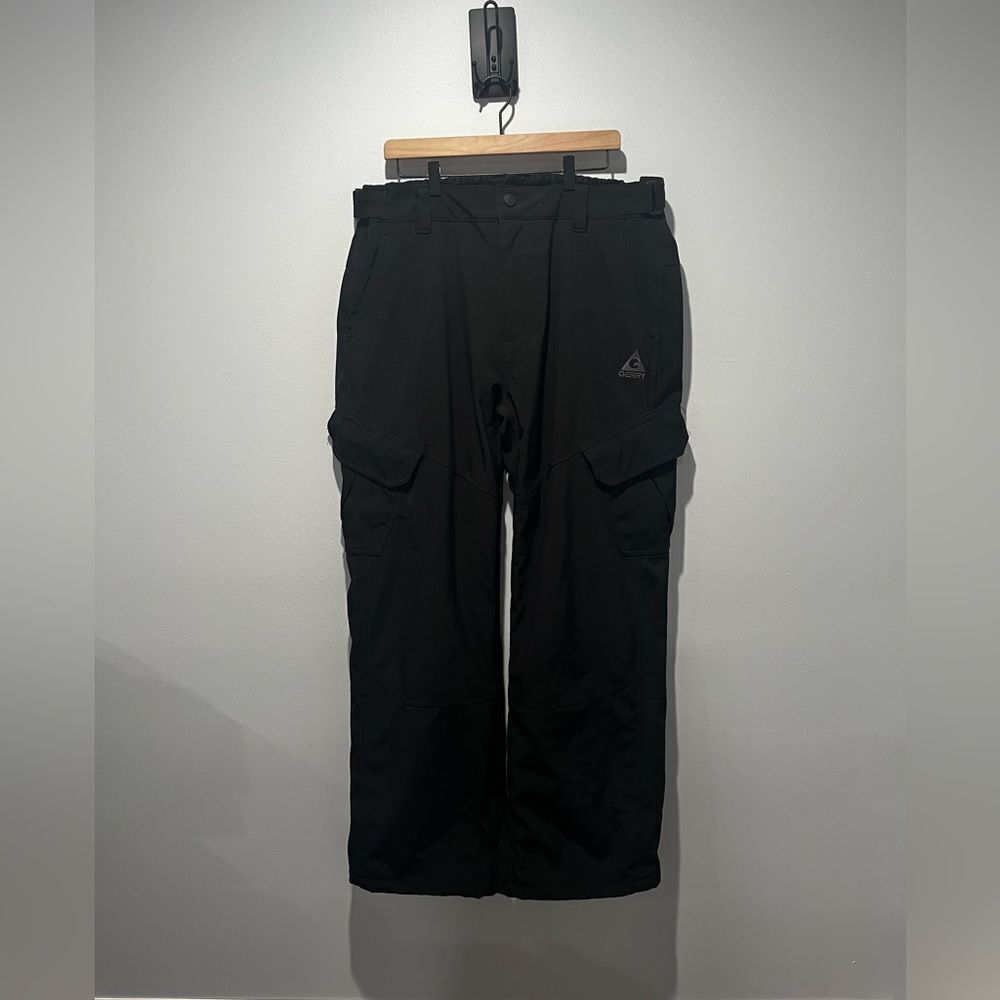 Gerry Black Fleece Lined Winter Snowpants XL